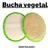 Bucha de Banho Vegetal Costurada com viés