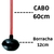 Desentupidor de Vaso sanitário Cabo 60cm na internet