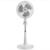 Ventilador Pedestal Tropical Plus Blanco Samurai