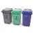 Royco Contenedor con Ruedas 60l