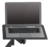 Suporte De Mesa Para Monitor Até 26" E Notebook Até 16" Articulado Octoo CLIPWAY-N1 (Prateado) - Setor 76