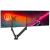 Suporte De Mesa Para Monitor Até 24" Articulado Duplo Com Regulagem Contínua De Altura Octoo CLIPWAY-M2 (Preto)