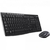 Kit Teclado e Mouse Sem Fio Logitech MK270 920-004433-C