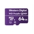 Cartão De Memória Micro SD 64GB Para Segurança Eletrônica Western Digital Purple 32TBW WD 4600163