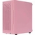 Gabinete Gamer Aerocool Trinity Mini Rosa Lateral Vidro