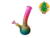 Pipa Bong de Vidrio , con cazuela de vidrio 20 cm