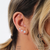 Trio de Prata Zircônia Redonda 4mm 5mm 6mm