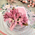 Kit 4 Porta Guardanapos Flor Lírios Branco Off White Rosa na internet
