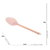 Utensílios De Cozinha De Nylon Rosa Com Cabo De Aço Inox Rose - comprar online