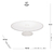 Prato para Bolo de Cristal com Pé 31,3cm x 10cm - loja online