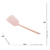 Utensílios De Cozinha De Nylon Rosa Com Cabo De Aço Inox Rose - Magari Casa