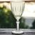 Taças Para Água e Vinho Cristal Verde Com Borda Dourada 275ml 6 Peças - Magari Casa