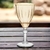Taças Água e Vinho Cristal Âmbar Com Borda Dourada 275ml 6 Peças