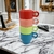 Xícaras Para Café Stacky Coloridas 90ml 4 Peças Hauskraft
