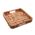 Bandeja de Fibra Natural Quadrada 27x4cm Lyor (5111) na internet