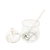 Meleira De Borossilicato 250ml Com Tampa E Colher