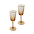Conjunto Com 2 Taças Para Vinho Blush Geométrico