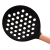 Kit Utensílios De Cozinha De Nylon Preto Com Cabo De Aço Inox Rose