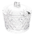 Açucareiro de Cristal de Chumbo Diamante 10x10cm na internet