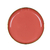 Sousplat Verão Rosa Com Borda Dourada 20,5x2,8cm