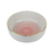 Tigela Gaia Rosa Com Borda Dourada 14,5x5,5cm