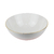 Tigela Branca e Rosa Com Borda Dourada 22,5x9,5cm - comprar online