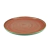 Sousplat Rosa Com Borda Dourada 25,2x2,5cm - comprar online