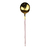 Jogo Colheres Slim Rosa e Dourado Com 4 Peças - comprar online