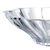 Centro De Mesa 34 x 12cm Cristal