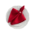 Kit Guardanapos Básico 2 Peças 35cm x 35cm Tecido Oxford Vermelho