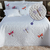 Cobre Leito Queen 3 Peças Bordado Libélula 100% Poliéster Branco - comprar online