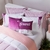 Kit Edredom Linho Casal Queen cor:Rosa (3202-11) - comprar online
