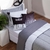 Kit Edredom Linho Solteiro cor:Cinza - comprar online