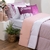Kit Edredom Linho Solteiro Rosa - Magari Casa
