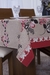 TOALHA DE MESA LINHÃO 2,20M - FLOR VERMELHA - comprar online