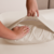 Par de Fronhas Versatile Ponto Palito 2 Peças 70cm x 50cm Cáqui