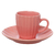Conjunto Café Bella Rosa 90ml 4 Xicaras e 4 Pires - comprar online