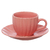 Conjunto Cha Bella Rosa 150ml 4 Xicaras e 4 Pires na internet