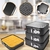 Kit 3 Formas de Bolo Quadrada Antiaderente Fundo Removível