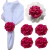 Kit 4 Porta Guardanapo Mimosa Flor Crisântemo Pink - comprar online