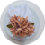 Kit 4 Porta Guardanapos Flor Lírios Branco Off White Salmão