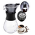 CAFETEIRA VIDRO COM COADOR INOX FILTRO PASSADOR CAFE 400ML na internet