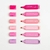 Marca Texto Pink Vibes 6 Cores Leoarte - comprar online