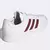 Tênis Masculino Adidas Vl Court Base - Branco + Vinho (Original)