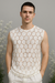 REGATA GEOMÉTRICA DE TULE • R$118,00 - comprar online