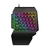 Teclado gamer single hand profissional uma mão Led RGB - comprar online
