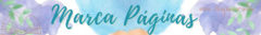 Banner da categoria Marca Páginas em Aquarela