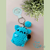 Chaveiro Amigurumi - Potato Cats (Azul Mar)