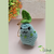 Chaveiro Amigurumi - Chikorita