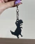 Chaveiro de dinossauro do Chrome